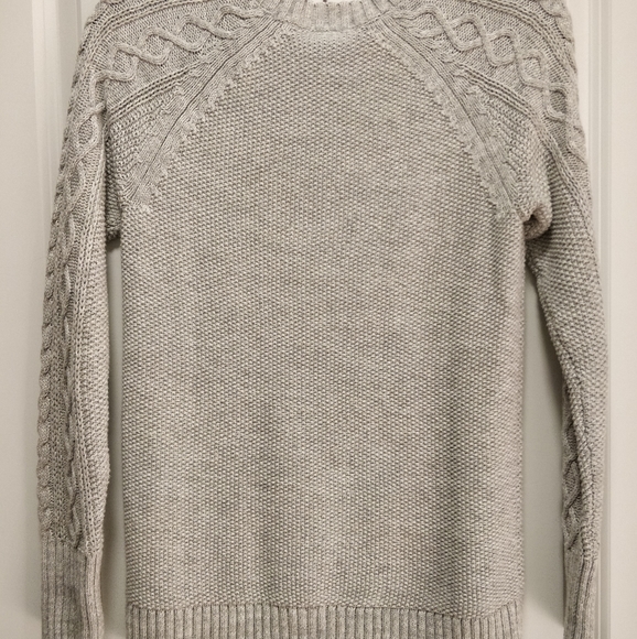Cotton Cable Knit Sweater - Picture 6 of 8